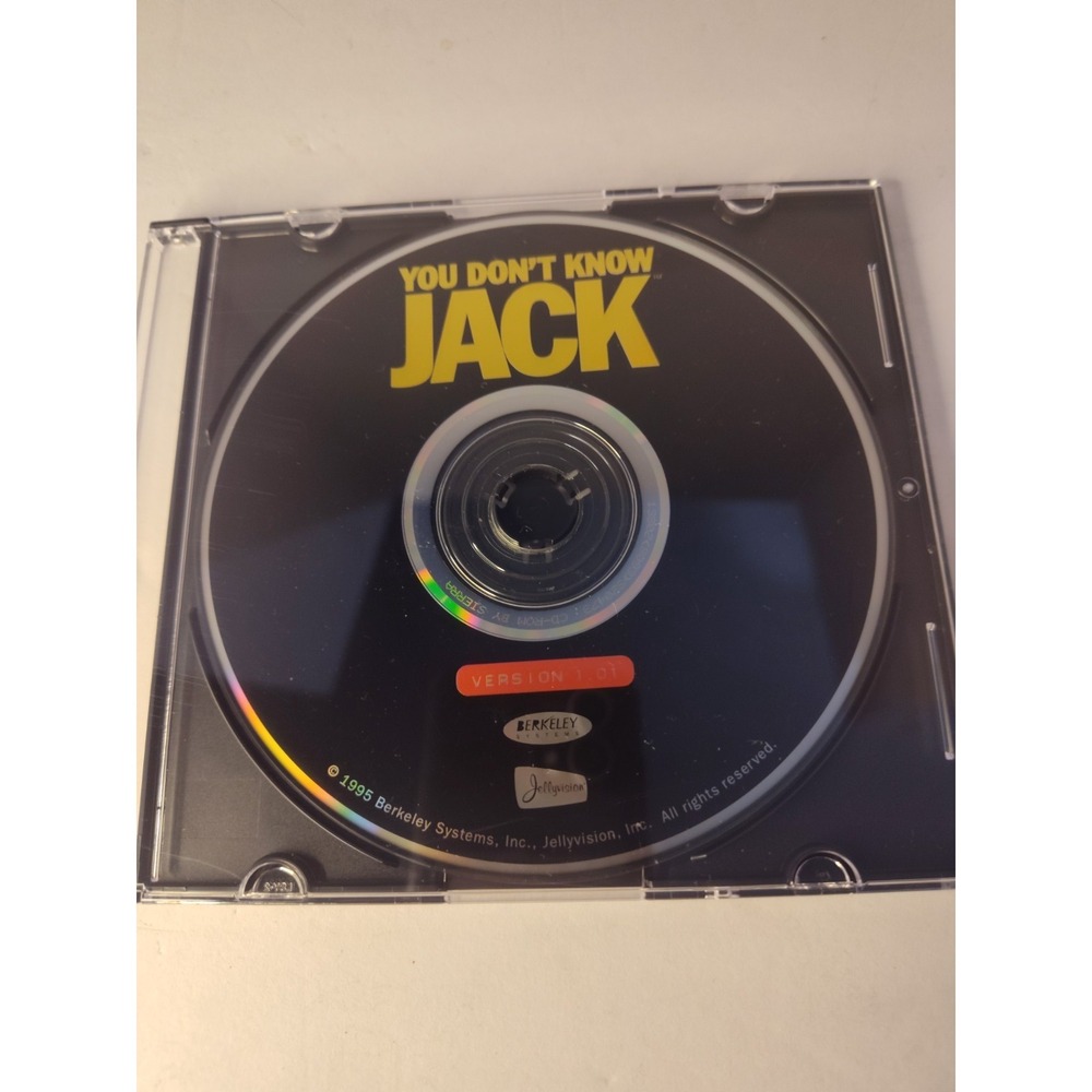 You Don't Know Jack (Windows/Mac PC, 1995) TESTED